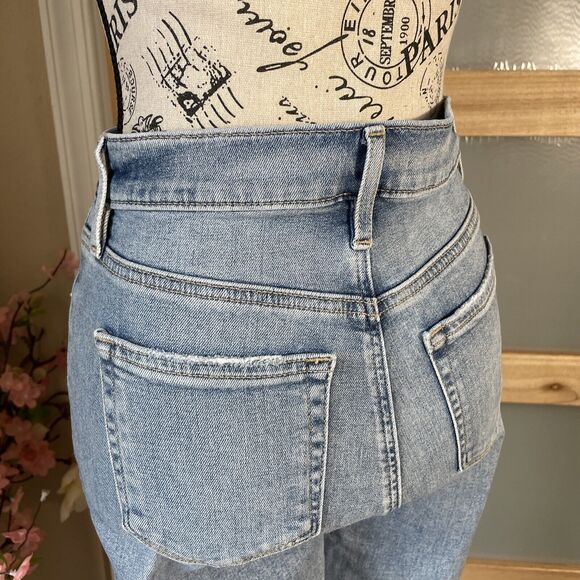 Loft Jeans The Skinny High Rise Women's Size 25/0 Raw Hem - Picture 6 of 9